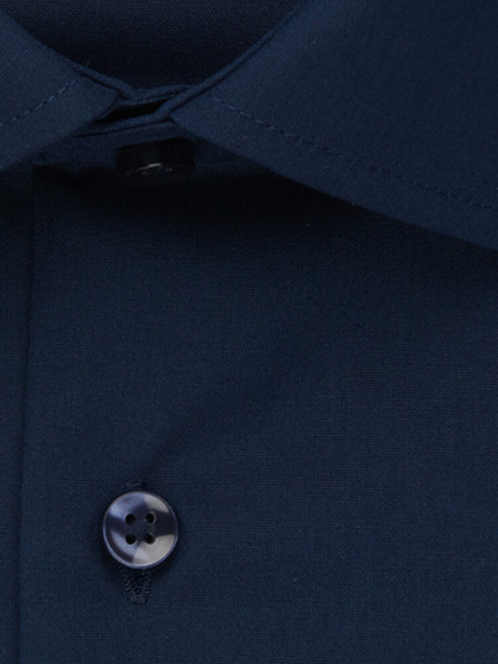 SEIDENSTICKER Regular Fit Overhemd Marine Business Kent Popeline - Weergave 3