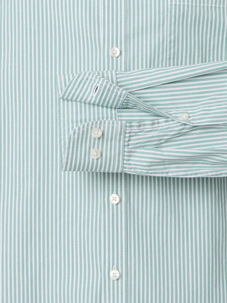 CASAMODA Regular Fit Overhemd Groen Button-Down Easy Care  - Weergave 2