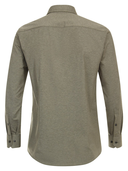 VENTI Regular Fit Overhemd Groen Kent Jersey