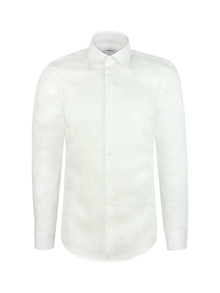 SEIDENSTICKER Regular Fit Overhemd Lichtbeige New Kent Twill