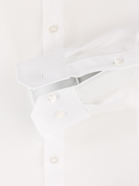 VENTI Regular Fit Overhemd Wit Stehkragen Popeline - Weergave 2