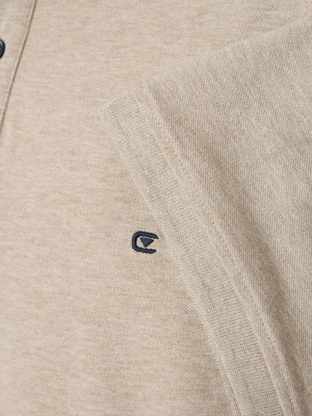 CASAMODA Polo Lichtbeige Extrafeine Qualität - Weergave 2