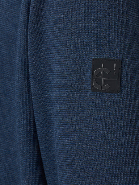 CASAMODA Donkerblauw Natté - Weergave 2