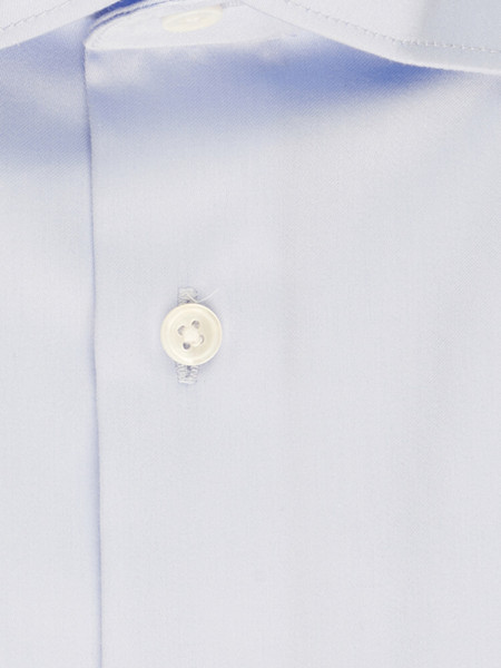 SEIDENSTICKER Tailored Fit Overhemd Lichtblauw New Kent Satin  - Weergave 1