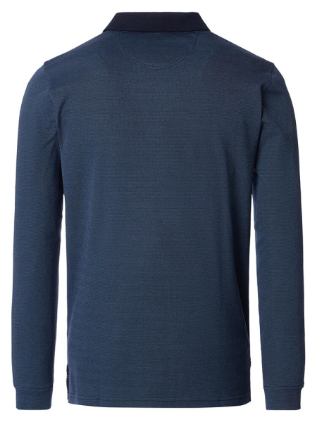 CASAMODA Polo Donkerblauw Piqué