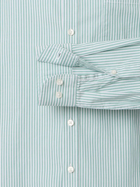 CASAMODA Comfort Fit Overhemd Groen Button-Down Easy Care  - Weergave 2