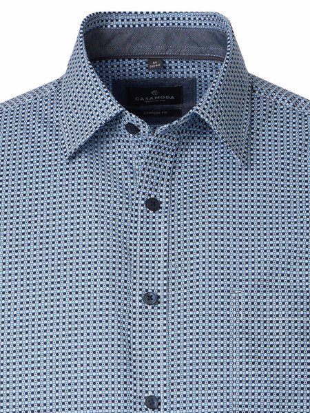 CASAMODA Regular Fit Overhemd Lichtblauw Kent Easy Care  - Weergave 1