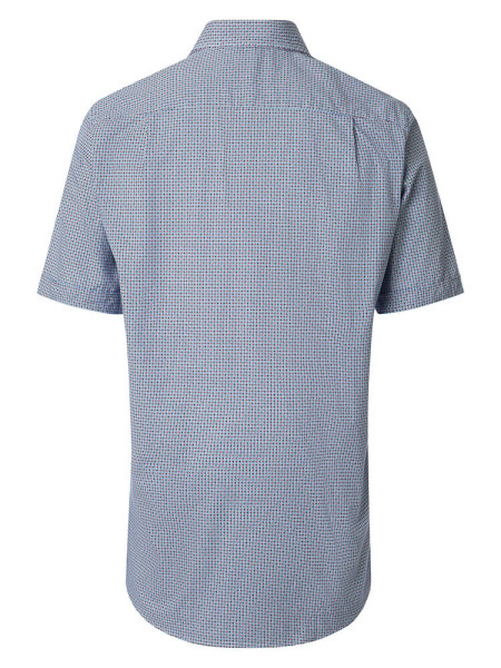 REDMOND Regular Fit Overhemd Red Kent Print