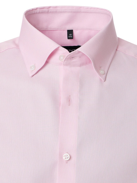 VENTI Regular Fit Overhemd Rosé Button-Down Fein Oxford - Weergave 1