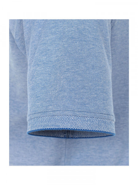 CASAMODA Polo Medium blauw Extrafeine Qualität - Weergave 2