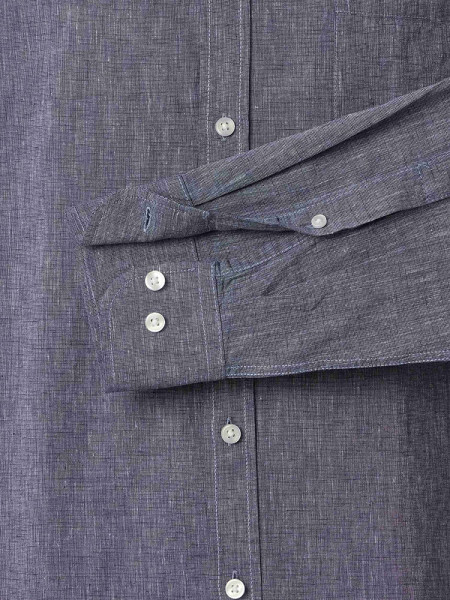 CASAMODA Comfort Fit Overhemd Marine Kent Easy Care  - Weergave 2