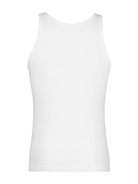 HUBER Regular Fit Wit Doppelrippenstich - Weergave 2