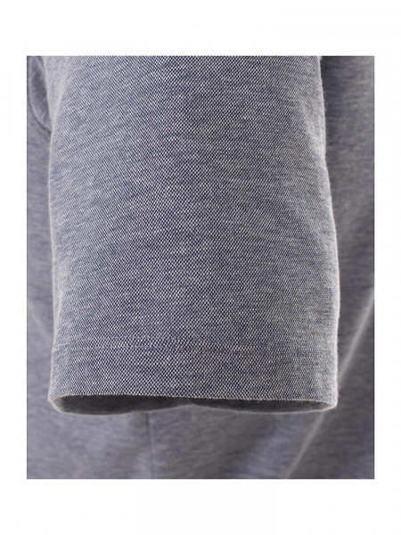 CASAMODA Polo Rook blauw Piqué - Weergave 2