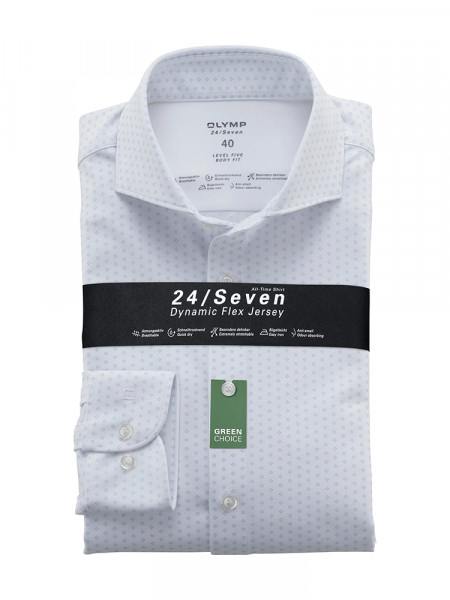 OLYMP Level Five 24/Seven body fit jersey overhemd