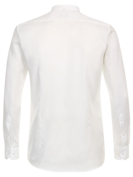 VENTI Slim Fit Overhemd Wit Stehkragen Easy Care