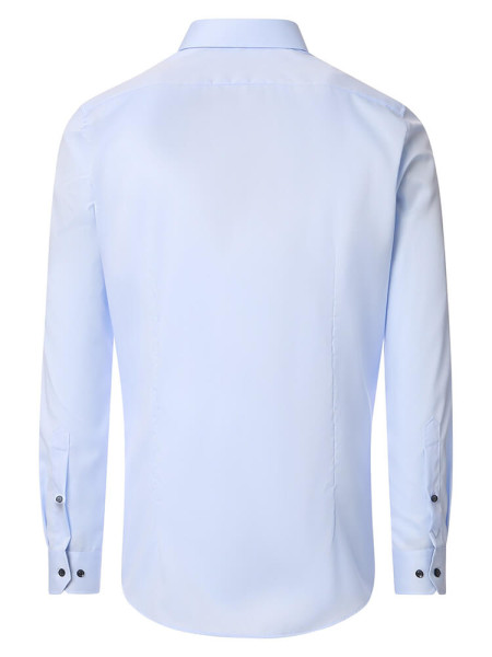 VENTI Slim Fit Overhemd Lichtblauw Kent Twill