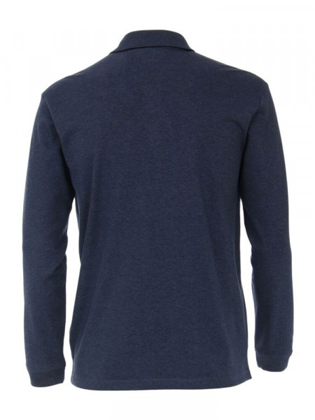 CASAMODA Polo Medium blauw Piqué