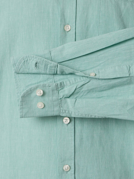 CASAMODA Comfort Fit Overhemd Groen Kent Easy Care  - Weergave 2
