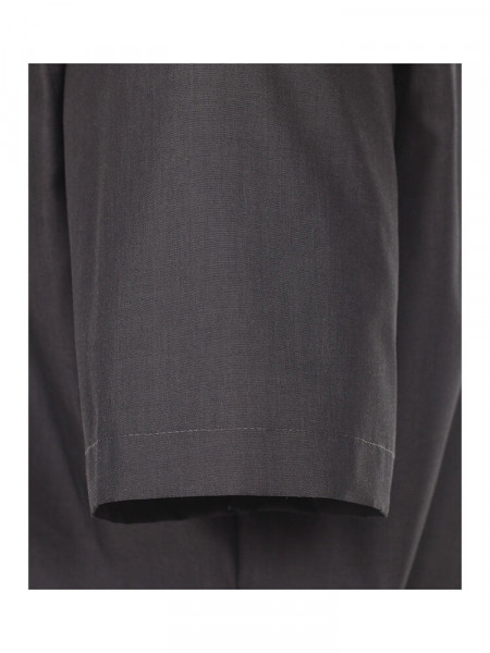 CASAMODA Comfort Fit Overhemd Antraciet Kent Popeline - Weergave 2