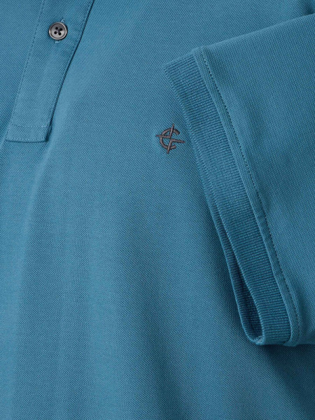 CASAMODA Polo Turquoise Extrafeine Qualität - Weergave 2