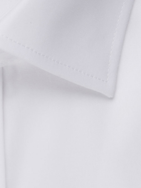 SEIDENSTICKER Slim Fit Overhemd Wit Business Kent Popeline - Weergave 3