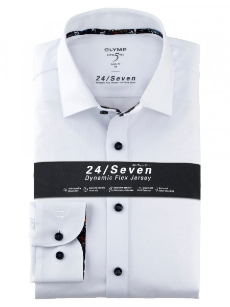 OLYMP Level Five body fit jersey overhemd