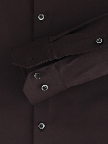 VENTI Slim Fit Overhemd Zwart Kent Jersey - Weergave 2