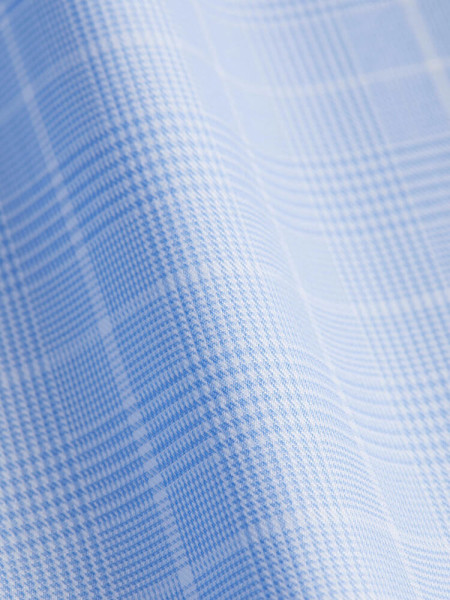 ARTIGIANO Regular Fit Overhemd Lichtblauw Haifisch Twill