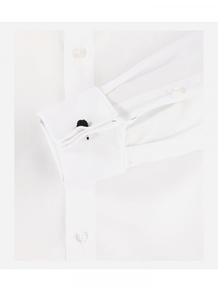 VENTI Regular Fit Overhemd Wit Kent Popeline - Weergave 2