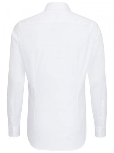 SEIDENSTICKER Slim Fit Overhemd Wit Business Kent Original