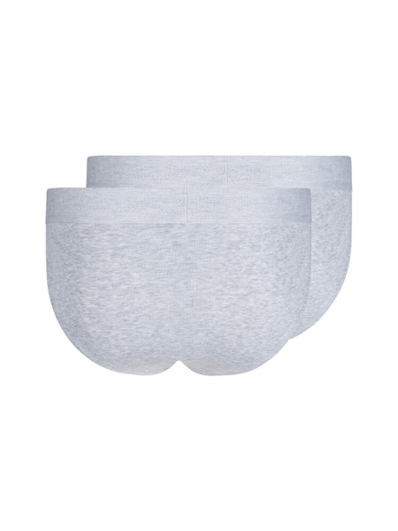 SKINY Regular Fit Grijs Feinripp