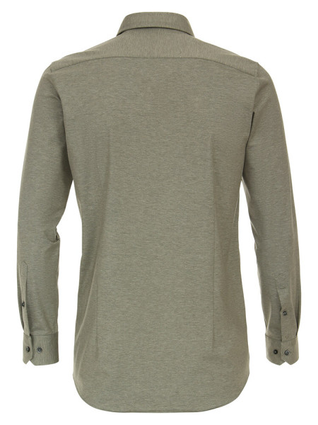 VENTI Slim Fit Overhemd Groen Kent Jersey