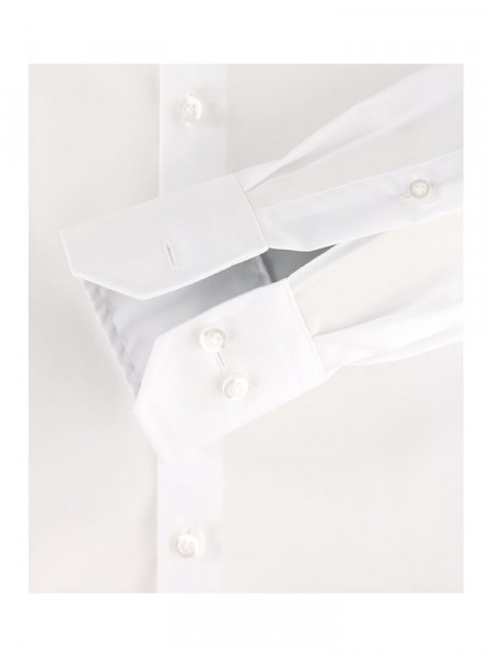 VENTI Regular Fit Overhemd Wit Kent Popeline - Weergave 2