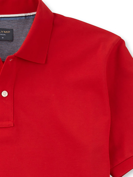 OLYMP Polo Red Piqué