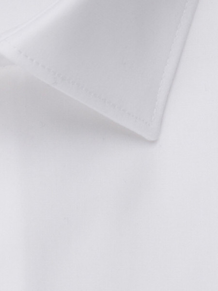 SEIDENSTICKER Slim Fit Overhemd Wit Business Kent Popeline - Weergave 3