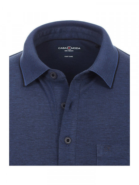 CASAMODA Polo Marine Piqué - Weergave 1