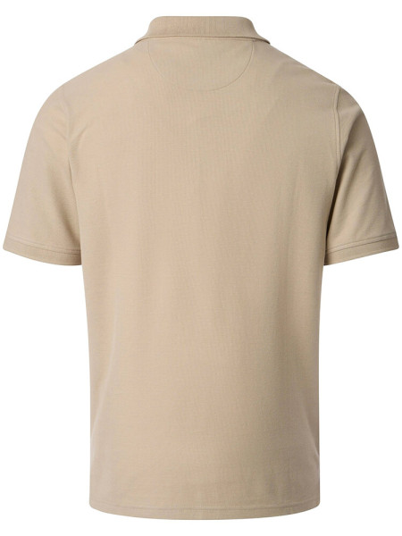 REDMOND Polo Lichtbeige Piqué