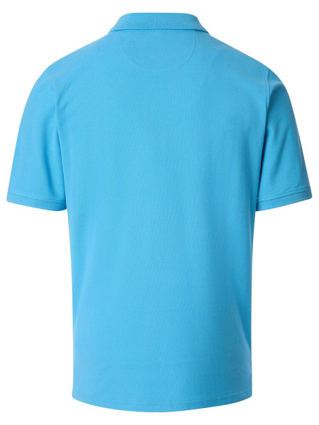 REDMOND Polo Medium blauw Piqué