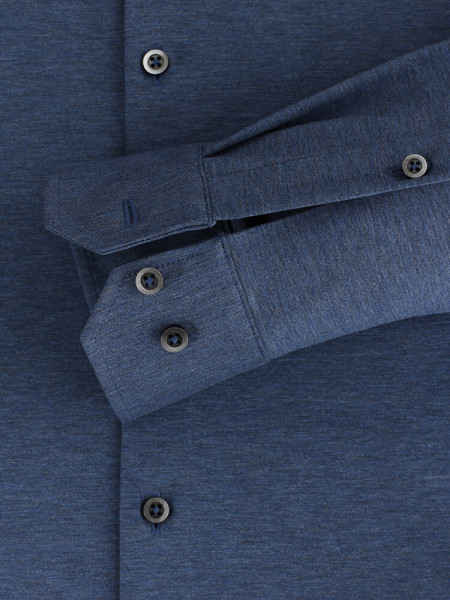 VENTI Slim Fit Overhemd Medium blauw Kent Jersey - Weergave 2