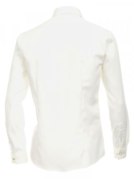 VENTI Regular Fit Overhemd Lichtbeige Kent Popeline