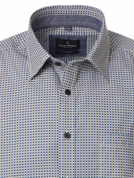 CASAMODA Regular Fit Overhemd Geel Kent Easy Care  - Weergave 1