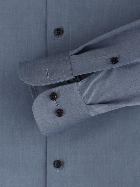 CASAMODA Regular Fit Overhemd Medium blauw Kent Easy Care  - Weergave 2