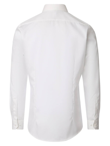 VENTI Slim Fit Overhemd Lichtbeige Kent Popeline