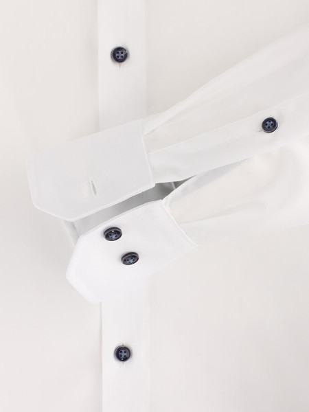 VENTI Regular Fit Overhemd Wit Kent Struktur - Weergave 2