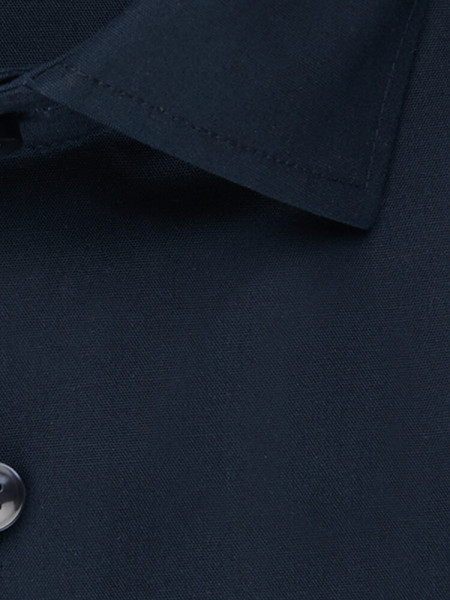 SEIDENSTICKER Regular Fit Overhemd Marine Business Kent Popeline - Weergave 3