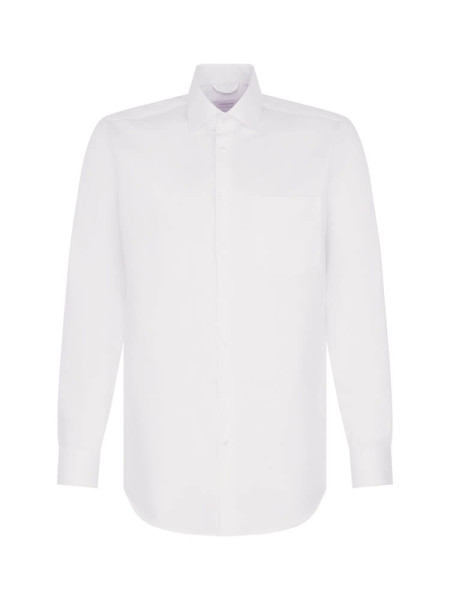 SEIDENSTICKER Regular Fit Overhemd Wit New Kent Twill