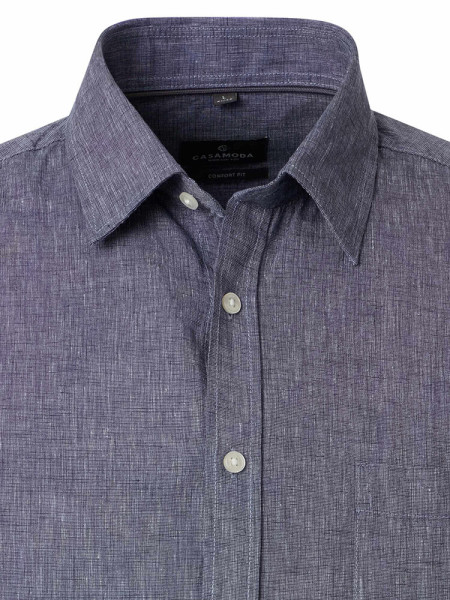 CASAMODA Comfort Fit Overhemd Marine Kent Easy Care  - Weergave 1