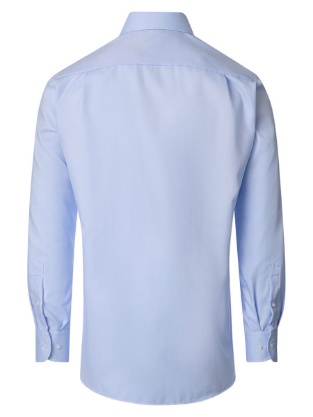 VENTI Comfort Fit Overhemd Lichtblauw Button-Down Fein Oxford