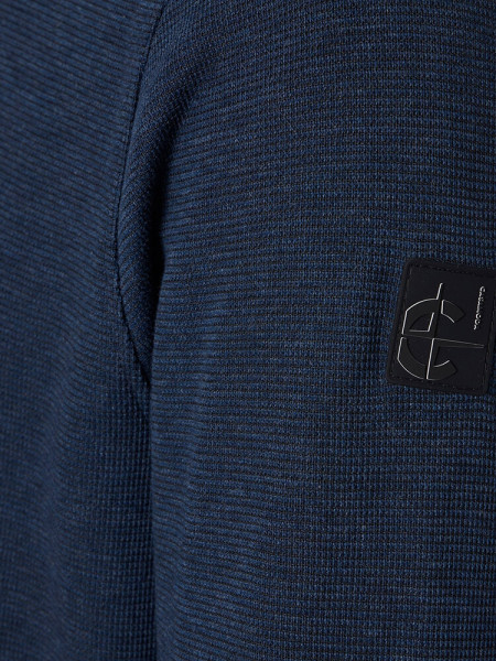 CASAMODA Donkerblauw Natté - Weergave 2