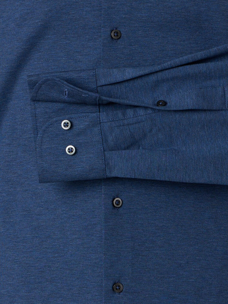 VENTI Comfort Fit Overhemd Medium blauw Kent Jersey - Weergave 2